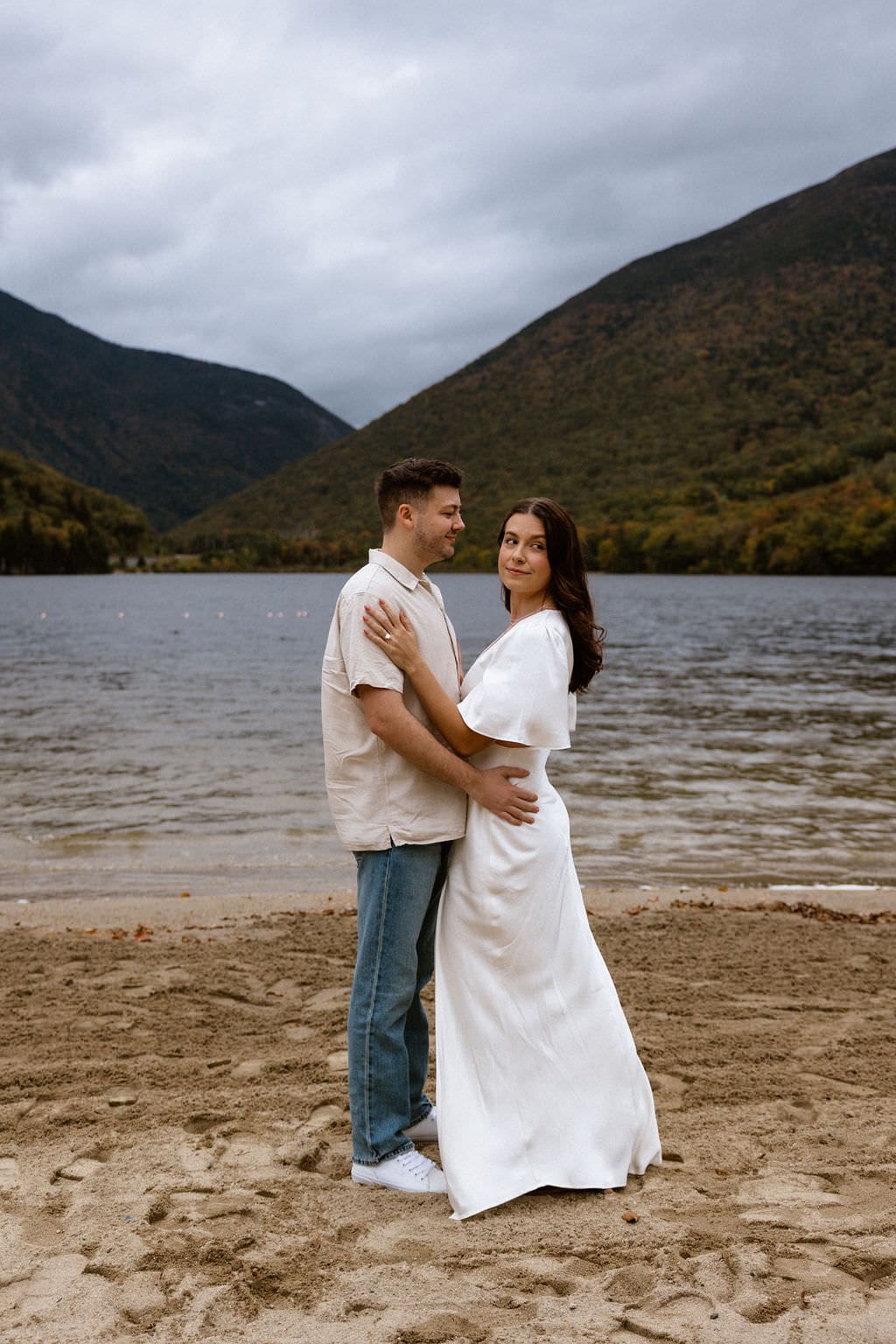 white mountains new hampshire engagement photos5
