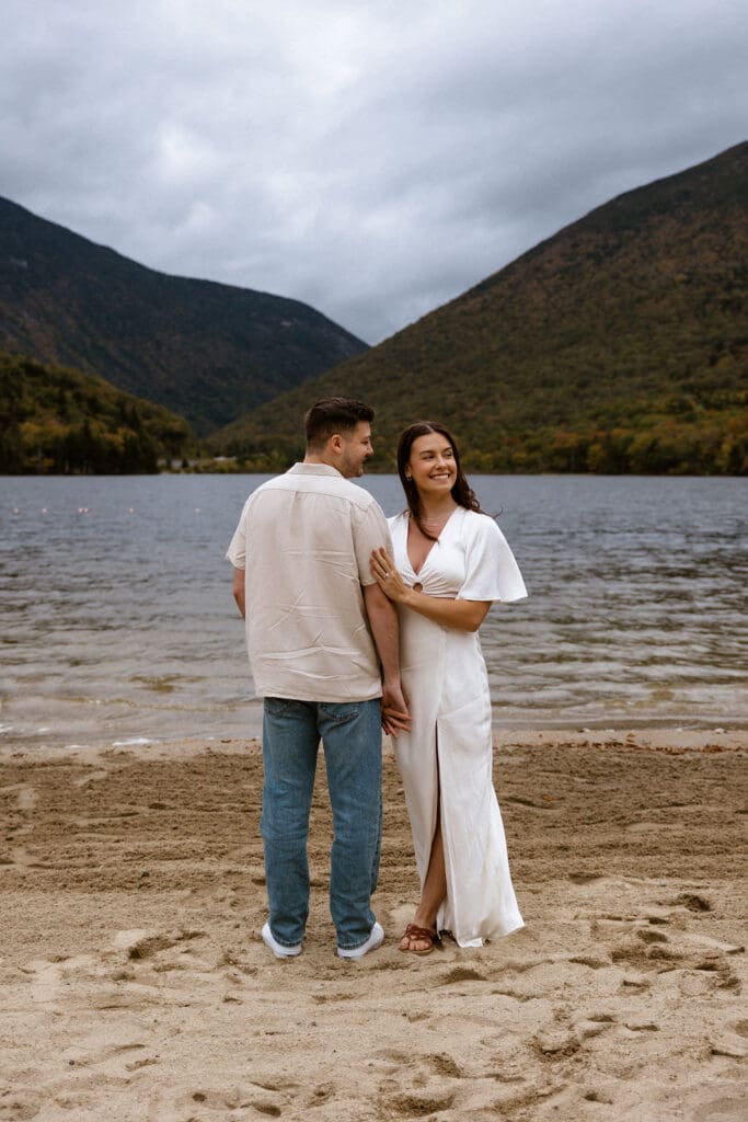 white mountains new hampshire engagement photos5